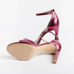 CAPPELLETTO 1948 Sandals With Heel*Cappellettoshop - Sandals With Heels - Lilyan2 - Fuchsia Laminate
