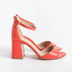 CAPPELLETTO 1948 Sandals With Heel*Cappellettoshop - Sandals With Heels - Kaila2 - Amazonia Red