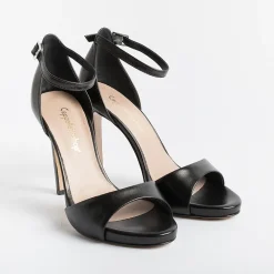 CAPPELLETTO 1948 Sandals With Heel*Cappellettoshop - Sandals With Heels - Lilyan2 - Nappa Black