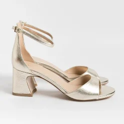 CAPPELLETTO 1948 Sandals With Heel*Cappellettoshop - Sandals With Heels - Aleta 4 - Platinum Laminate