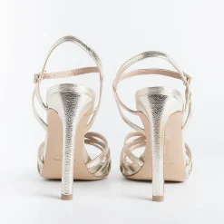 CAPPELLETTO 1948 Sandals With Heel*Cappellettoshop - Sandals With Heels - Lilyan3 - Platinum Laminate