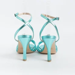 CAPPELLETTO 1948 Sandals With Heel*Cappellettoshop - Sandals With Heels - Venus 14 - Light Blue Laminate