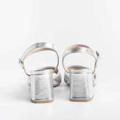 CAPPELLETTO 1948 Sandals With Heel*Cappellettoshop - Sandals With Heels - Anika7 - Silver Laminate