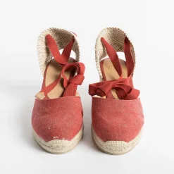 CASTAÑER Sandals With Heel*Castaner - Sandals With Heels - Espadrilles - Carina6 - Red
