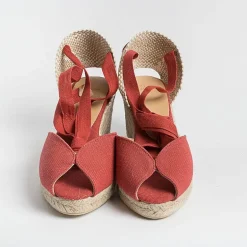 CASTAÑER Sandals With Heel*Castaner - Sandals With Heels - Espadrilles - Bilina 6 - Red Carmine
