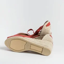CASTAÑER Sandals With Heel*Castaner - Sandals With Heels - Espadrilles - Bilina 6 - Red Carmine