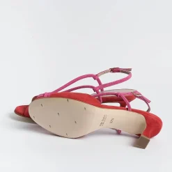 CHEVILLE Sandals With Heel* - Sandals With Heels - Alida - Fuchsia Red