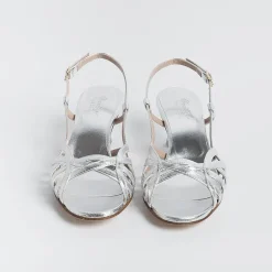 CHEVILLE Ceremony - Shoes And Clutches* - Sandals With Heel - Clizia - Silver