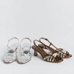 CHEVILLE Sandals With Heel* - Sandals With Heel - Clizia - Silver