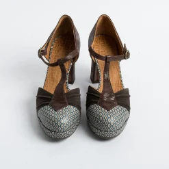 CHIE MIHARA - Collezione Donna Decollete*Chie Mihara - Decollete - Dajud43 - Shower Blue - Jeep Coffee