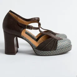 CHIE MIHARA - Collezione Donna Decollete*Chie Mihara - Decollete - Dajud43 - Shower Blue - Jeep Coffee