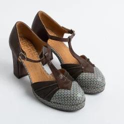 CHIE MIHARA - Collezione Donna Decollete*Chie Mihara - Decollete - Dajud43 - Shower Blue - Jeep Coffee