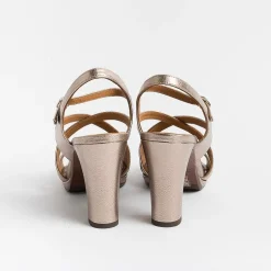CHIE MIHARA - Collezione Donna Sandals With Heel*Chie Mihara - Sandals With Heels - Arana - Champagne Laminate