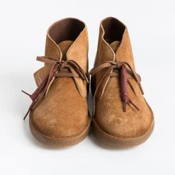 CLARKS - Collezione Uomo Poles*Clarks - Polish - Desert Coal - Ginger Suede