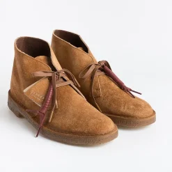CLARKS - Collezione Uomo Poles*Clarks - Polish - Desert Coal - Ginger Suede