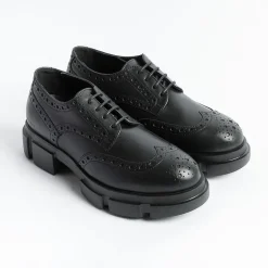 COPENHAGEN Derby And Oxford Shoes* - Laced - 565 - Black Leather