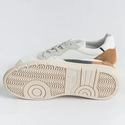 DATE Sneakers* - Sneakers - Court 2.0 - Vintage Calf White Camel