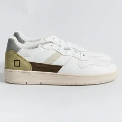 DATE Sneakers* - Sneakers - Court 2.0 - Vintage Calf White Army