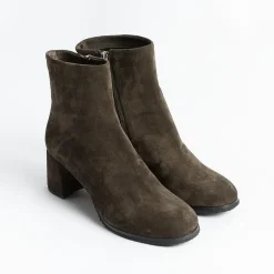 DEL CARLO Ankle Boots* - Ankle Boot - 11411 - Dafne Tek - Dark Brown