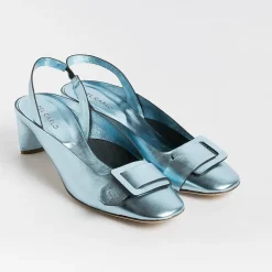 DEL CARLO Slingbacks* - Sling Back - 11303 - Mirror - Sky