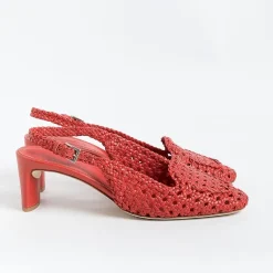 DEL CARLO Slingbacks* - Sling Back - 11503 - Miro - Poppy Weaving
