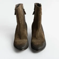 Elena Iachi Ankle Boots* - Texan Boot E3533 - Hombre Bark Wash