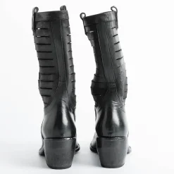 Elena Iachi Boots* - Texan Boots E2882 - Black Boston