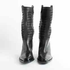 Elena Iachi Boots* - Texan Boots E2882 - Black Boston