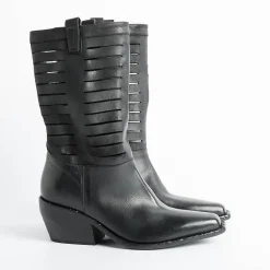Elena Iachi Texans* - Texan Boots E2882 - Black Boston