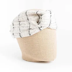 FLAPPER - Genevieve Xhaet Hats And Caps*Flapper - Gia Band - White Black