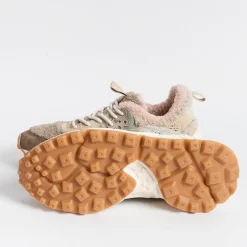 FLOWER MOUNTAIN Sneakers* - Kotetsu 1E03 Sneakers - Teddy Beige Pink