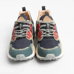 FLOWER MOUNTAIN Sneakers* - Yamano 3 Sneakers - 1C38 Blue/Turquoise Green