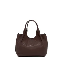 Gianni Chiarini Tote Bags* - Bs 9719 - Dua - Dark Brown Beaver's Head
