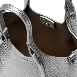 Gianni Chiarini Tote Bags* - Bs 9718 - Dua - Dark Silver Beaver