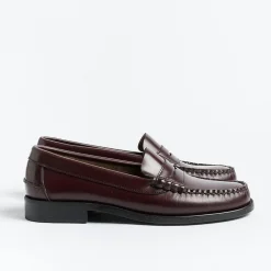 GIL's Loafers* - Moccasin 740 - Plum Leather