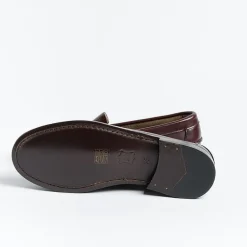 GIL's Loafers* - Moccasin 740 - Plum Leather