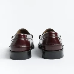 GIL's Loafers* - Moccasin 740 - Plum Leather