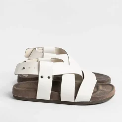 GIULIA TADDEUCCI Low Sandals* - Flat Sandals - 46464 - White