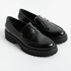 GUGLIELMO ROTTA Loafers* - Moccasin - Wick Indio - Black