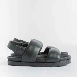 HABILLE' Low Sandals* - Flat Sandals - Jenny - Black