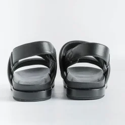 HABILLE' Low Sandals* - Flat Sandals - Jenny - Black