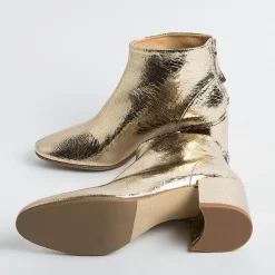 HALMANERA Ankle Boots* - Ankle Boot - Bart 05 - Crackle Gold