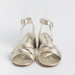 HALMANERA Sandals With Heel* - Sandals With Heel - Goss - Platinum