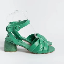 HALMANERA Sandals With Heel* - Sandals With Heel - Goss - Apple