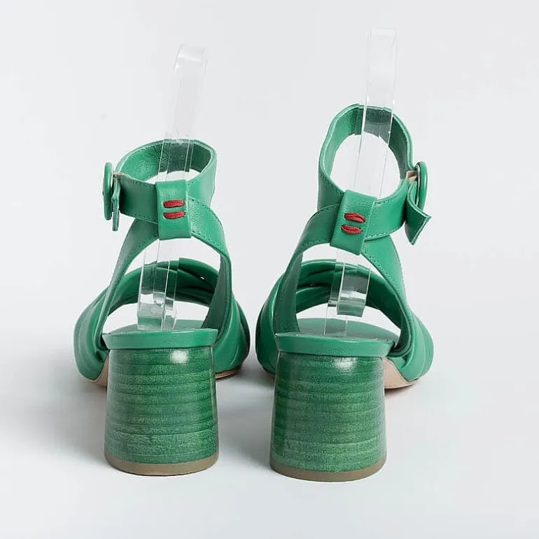 HALMANERA Sandals With Heel* - Sandals With Heel - Goss - Apple