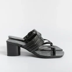 HALMANERA Sandals With Heel* - Sandals With Heel - Betty 45 - Black Baron