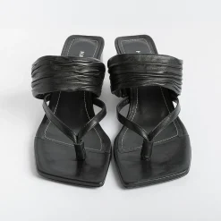 HALMANERA Sandals With Heel* - Sandals With Heel - Betty 45 - Black Baron