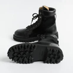 HENDERSON - Collezione Donna Combat Boots*Henderson - Amphibian - Tania - Black Calf