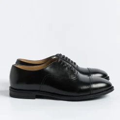 HENDERSON Oxfords* - Francesina - 82303 - Black Calf Rubber Sole