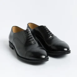 HENDERSON Wedding Shoes* - Francesina - 82303 - Black Calf Rubber Sole